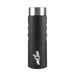 MILTON Stream 750 Stainless Steel Water Bottle 760 ml, Single Walled, ISI Certified I Leak Proof Lid, Rust Proof I For School, Office, Gym I Black