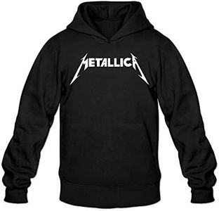 Metallica Distressed Adult Men's Hoodies-Black