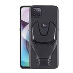 VIDO 3D Iron Man Avengers Back Case Cover | 360 Degree Protection | Shock Proof | Screen & Camera Protection | Soft Silicon Rubberised Back Cover for Motorola Moto G 5G