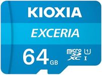 Kioxia KLMEA064G Former Toshiba Memory MicroSDXC Card, 64 GB, UHS-I Class 10 (Maximum Read Speed 100 MB/s), Nintendo Switch Compatible, Genuine Product