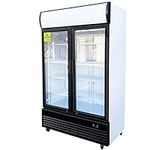 Commercial Refrigerator Glass 2-Doo