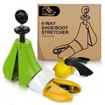 Masvan Shoe Stretcher for Men Women Calf Boot, Plastic Shoe Tree Expander Adjustable Length And Width, High Top Sports Shoes Shaper for Ankle Boots,S: 36~38.5