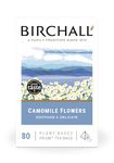 Birchall Tea Bags, Camomile Tea Gift Set, Caffeine Free Tea Bursting with Full Flavour, Perfect Vegan Gifts, 80 Plant-Based Prism Tea Bags