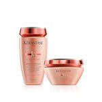 Kérastase Discipline Anti-Frizz Shampoo & Mask Combo For Frizzy, Unruly Hair | Nourishing Formula with Up to 72 Hour Frizz Control | Infused With Morpho Keratine