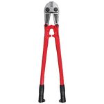 Olympia Tools 24" Heavy Duty Bolt Cutter with Drop Forged Alloy Steel and Ergonomic Grip Rubber Handles for for Cutting Fence, Steel Wire, Chain, Screws, Rivet