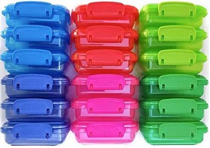 NADOBA Mini Lock-Top Snack Containers set of 6 colors may vary
