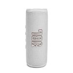 JBL Flip 6 Portable Bluetooth Speaker with 2-way speaker system and powerful JBL Original Pro Sound, up to 12 hours of playtime, in white