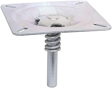 Shoreline Marine Boat Seat Mount | Tough Zinc-Plated | Standard 7 x 7 Mount