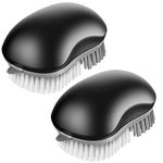 MR.SIGA Fruit and Vegetable Cleaning Brush, Pack of 2, Black