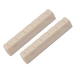 Harilla 2 Pieces Bones Classic Guitar Slotted Nut 48mm 6 Strings Classic