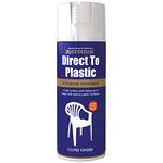 Rust-Oleum AE0030001E8 400ml Direct to Plastic Spray Paint - White