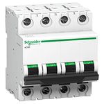 Schneider ACT 9 10A 4 Pole MCB (Multicolour) (Sch-4pole)