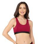 Bummer Women's Proactive Sports Bra (L, Gelada)