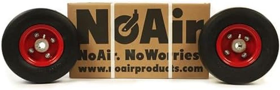 NoAir® (2) Flat Free Tire Assemblies 9x3.50-4 Fits Bob-Cat Classic Pro 38209