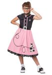 50's Sweetheart Costume for Girl's