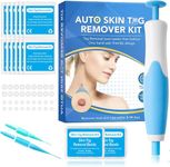 Standard Skin Tag Tool Kit - Quick Solution for Medium to Large Tags (2mm-8mm) With 40 Removal Bands & 10 Cleansing Wipes - Complete Kit for Fast Results