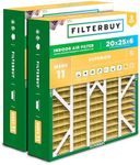 Filterbuy 20x25x6 Air Filter MERV 1