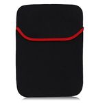 JIGYAS Laptop Sleeve 14 to 14.5 Inch Bag, Case, Pouch Reversible - Black & Red