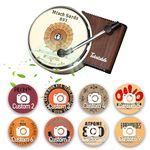 Personalized Custom Photo Car Air Freshener,Double Sided Custom Photo Air Freshener Car,Air Freshener Car for Dad, Mom, Best Friend, Colleagues（9pcs） (C)