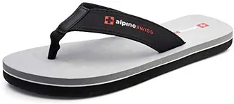 Alpine Swiss Mens Flip Flops | Ligh