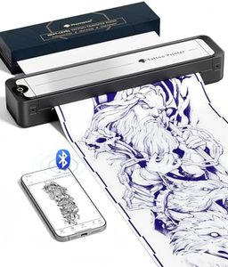 Phomemo TA81 Tattoo Stencil Printer - Long Image Printing for Large Tattoos, Bluetooth Tattoo Printer Machine with Roll Transfer Paper, Compatible with Phone/Tablet/PC, for Tattooing Artists & Studio