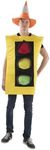 Dress Up America Traffic Light Costume and Safety Cone Hat - for Men (one Size)