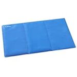 Navaris Gel Pet Cooling Mat with Durable Textiline Cover - Cool Pad for Dog or Cat - Cooler Bed Mats for Dogs or Cats - 50 x 90 x 0.5 cm (19.69 x 35.43 x 0.20)