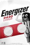 Energizer CR2430 Batteries, Lithium Button Cell, 2 Pieces