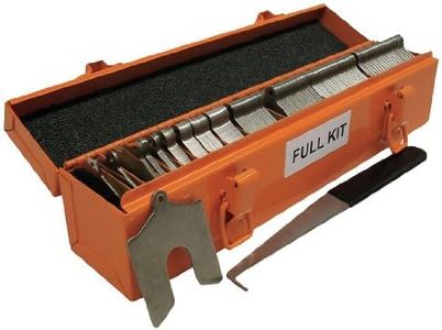 Slotted Shim Asst, SS, B-3 X 3 In, 260 PC