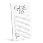 Daily to Do List Notepad, Funny Tear Off pad, Memo pad for Shopping Lists, Reminders and appointments, 4.5 x 7.5 inches, 50 Sheets, Made in the USA