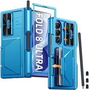 BSNRM for Samsung Galaxy Z Fold 8 Ultra Case Wallet, Screen Protector,S-Pen