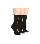 Ralph Lauren Women's Socks Black/Black (pack of 3)