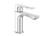 Kohler Fore Tri Pillar Wash Basin Tap - Polished Chrome Finish - Water Tap for Bathroom - Metal Sink Faucet - Aerodynamic Triangular Profile - Seamless Design - Strong Brass Construction 27484IN-4-CP