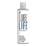 LubeLife Water-Based Anal Lubricant, Deep Comfort Personal Lube for Men, Women, and Couples, 240 ml