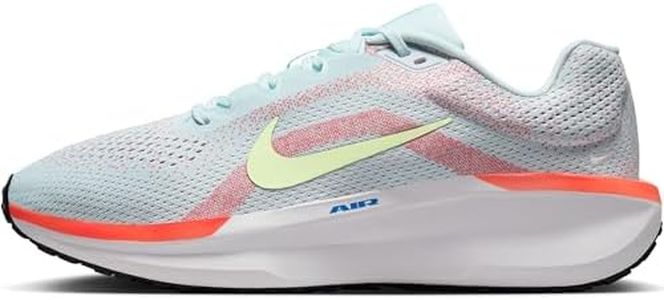 Nike Air Winflo 11, Running Shoe Uomo, Glacier Blue/Barely Volt-Bright Crimson, 42.5 EU