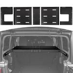 RT-TCZ for Wrangler Rear Trunk Cargo Rack Luggage Carrier for Jeep Wrangler 2007-2024 JK JL 4 Door Interior Storage Accessories