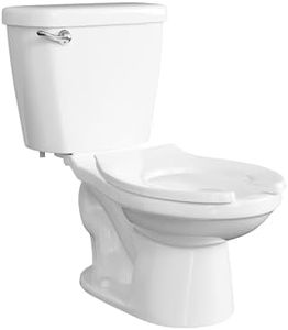 Simple Project Kids Toilet For Bathroom, Ceramic Baby Potty Training Toilet 10-Inch Rough-In Children Toilets For Daycares, Playgrounds, And Home Use - 10.5" Bowl Height