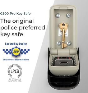 SUPRA C500 Pro Key Safe – Outdoor Wall Mounted Security Lock Box