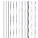 Ring Size Adjuster,YMWALK 12PCS 4 Size Ring Adjuster for Loose Rings,Ring Size Reducer Ring Tightener Invisible Transparent Silicone Ring Clips to Make Rings Smaller