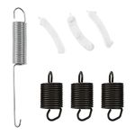 Washing Machine Kit (3 Pack), 3 Pcs Suspension Spring WP63907, 1 Pcs Counterweight Counter Balance W10250667, 3 Pcs Tub Wear Pad 285744, Compatible with Whirlpool, Kenmore, Maytag