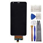 LCD Display Touch Digitizer Screen with Tool Kit Replacement for LG Stylo 5 LM-Q720 Black No Frame