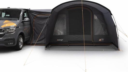 Vango Galli II Low Driveaway Awning for Campervans – Sewn-In Groundsheet, Powerflex Poles, 180-210cm