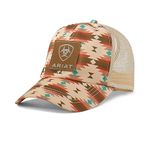 ARIAT Stylish Western Ladies Hat - Fitted Outdoor Baseball Cap, One Size, Multi, One Size