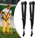 WIBOND 2PCS Weed Eater Strap String Trimmer Strap Compatible with EGO, Dewalt, Greenworks Trimmer, Comfortable Trimmer Shoulder Strap for Weed Wacker Trimmer Harness Nylon Belt