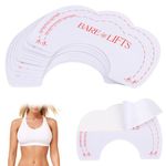 10Pairs Of Breast Lifting Tape, Adhesive Breast Lift Pads Push Up Enhance Cleavage Bra Extender Boob Tape Shaper Clear Boob Lift Pasties Bust Invisible Chest Sticker Sexy Bare Breast Lift for Women