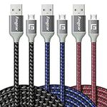 Fasgear Micro USB Cable 10 ft, 3 Pa