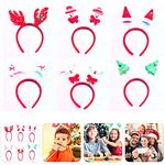 Christmas Headbands Cute Spring Santa Snowman Tree Headwear Hair Hoop Hairband for Kids Xmas Christmas Headbands n Tree Headwear Hair Hoop Hairband for Kids Hair Accessories Party Favors Mixed (4)