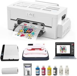 RAINBOWDGT Peacock 33 DTF Printer A3 XP600 Garment Printer Direct-to-Fabric Transfer T-Shirt Direct Transfer Film Machine Featuring White Ink Recirculation System and Automatic Cleaning Function