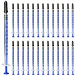 100Pack 1ml 1cc Pipette Syringe with Caps for Scientific Labs and Pet Feeding Multiple Uses Disposable Syringe Tools