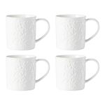 Kate Spade 891948 Blossom Lane 4-Piece Mug Set